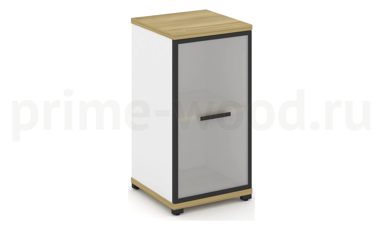 Шкаф одна узкая секция, 2 ниши (Эко) CN.STU.E-213 RM B/W - фото 1
