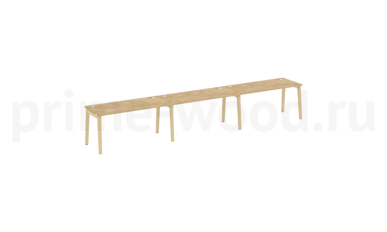 Рабочая станция, опоры - массив дерева ONIX WOOD 474x72x75 - фото 9